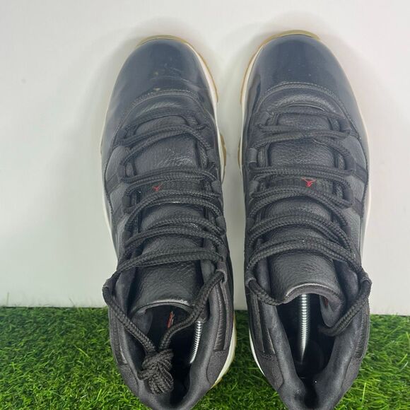Jordan 11 Retro 72-10 2015 Black White Red Leather Suede Men size 11 - Picture 5 of 8